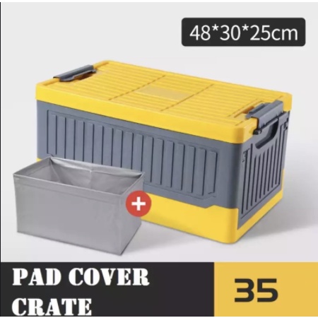 Thùng đựng đồ cốp xe ô tô có thể gấp gọn