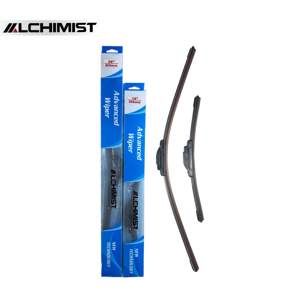 Gạt Mưa Ô Tô Xương Mềm WIPER BLADE 4 Lưỡi Silicon cần gạt nước Cao Cấp Cần Gạt Nước Mưa Xe Ô Tô Siêu Sạch chống ồn cỡ 14 đến 26 Inch