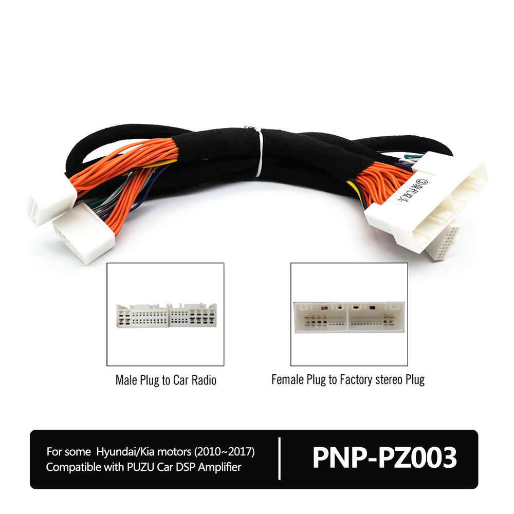 Giắc DSP nguyên bản Kia Morning - Dây kết nối DSP không cần cắt nối