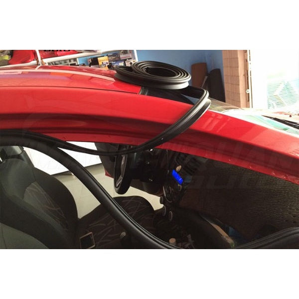 Gioăng cao su đen Lõi thép thay nguyên bản cho xe ô tô chất liệu ECPD thay thế cho gioăng cốp xe, cửa xe ô tô cách âm chống ồn xe ô tô