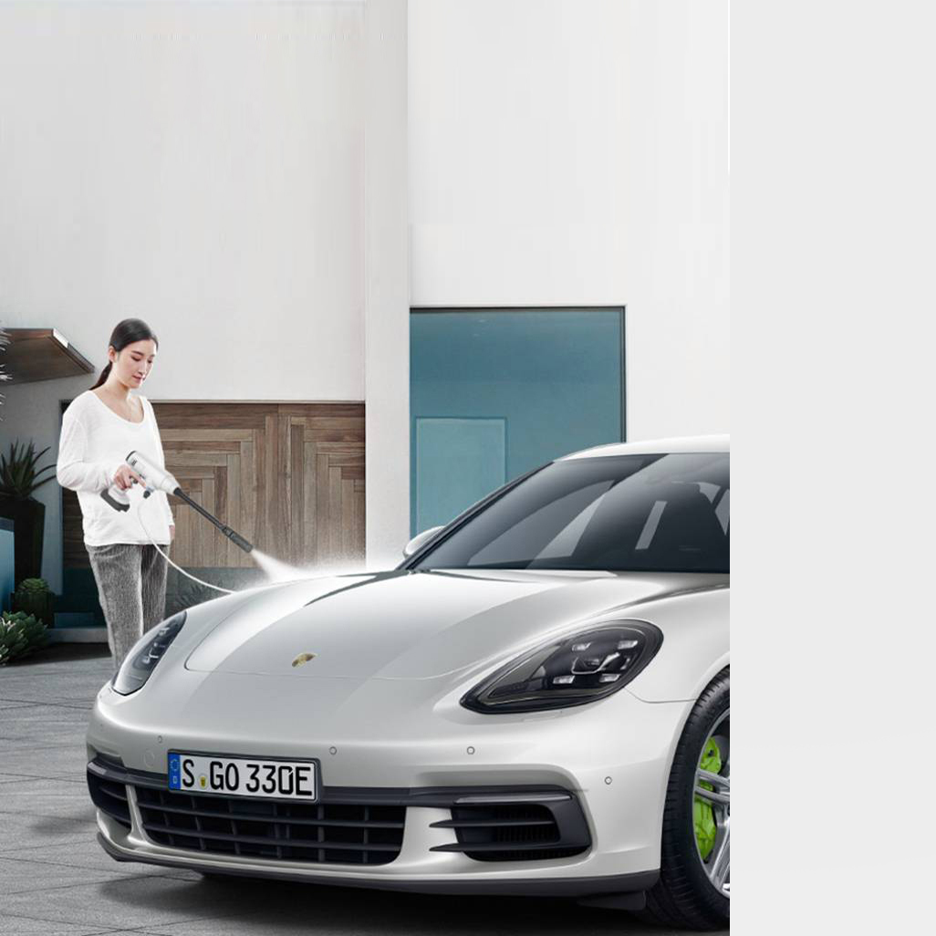 Máy rửa xe cầm tay tại nhà có pin sạc Lithium 25000 mAh máy tự phục vụ áp suất cao di động không dây 600W cao cấp