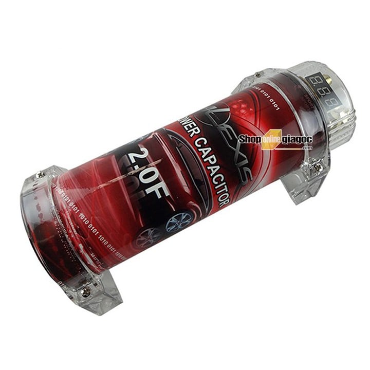 Tụ Điện Âm Thanh 2.0 Farad Hiển Thị Điện Áp