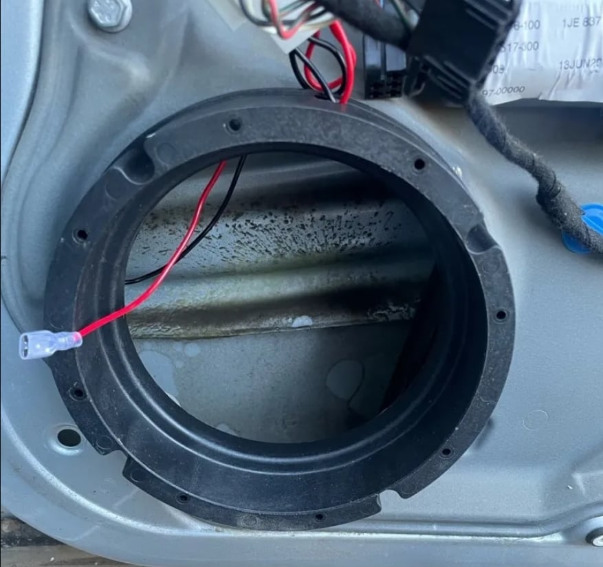 Vòng đệm đế dưỡng loa size 6.5inch ~ 160mm phụ kiện độ loa cánh xe hơi, mặt dưỡng cho xe, đệm vành loa đế cao - Phụ kiện loa