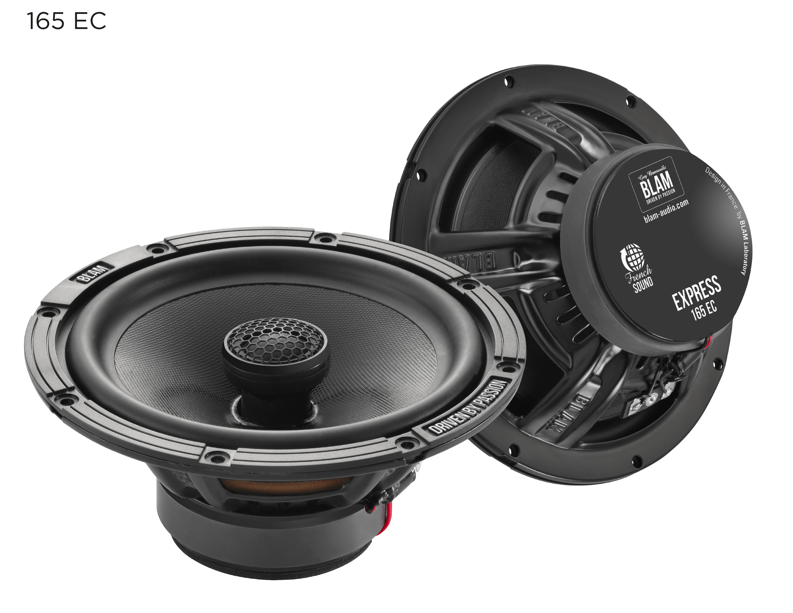 BLAM Express | 165EC - Two-way 6.5" Car Audio Coaxial Speaker Set.