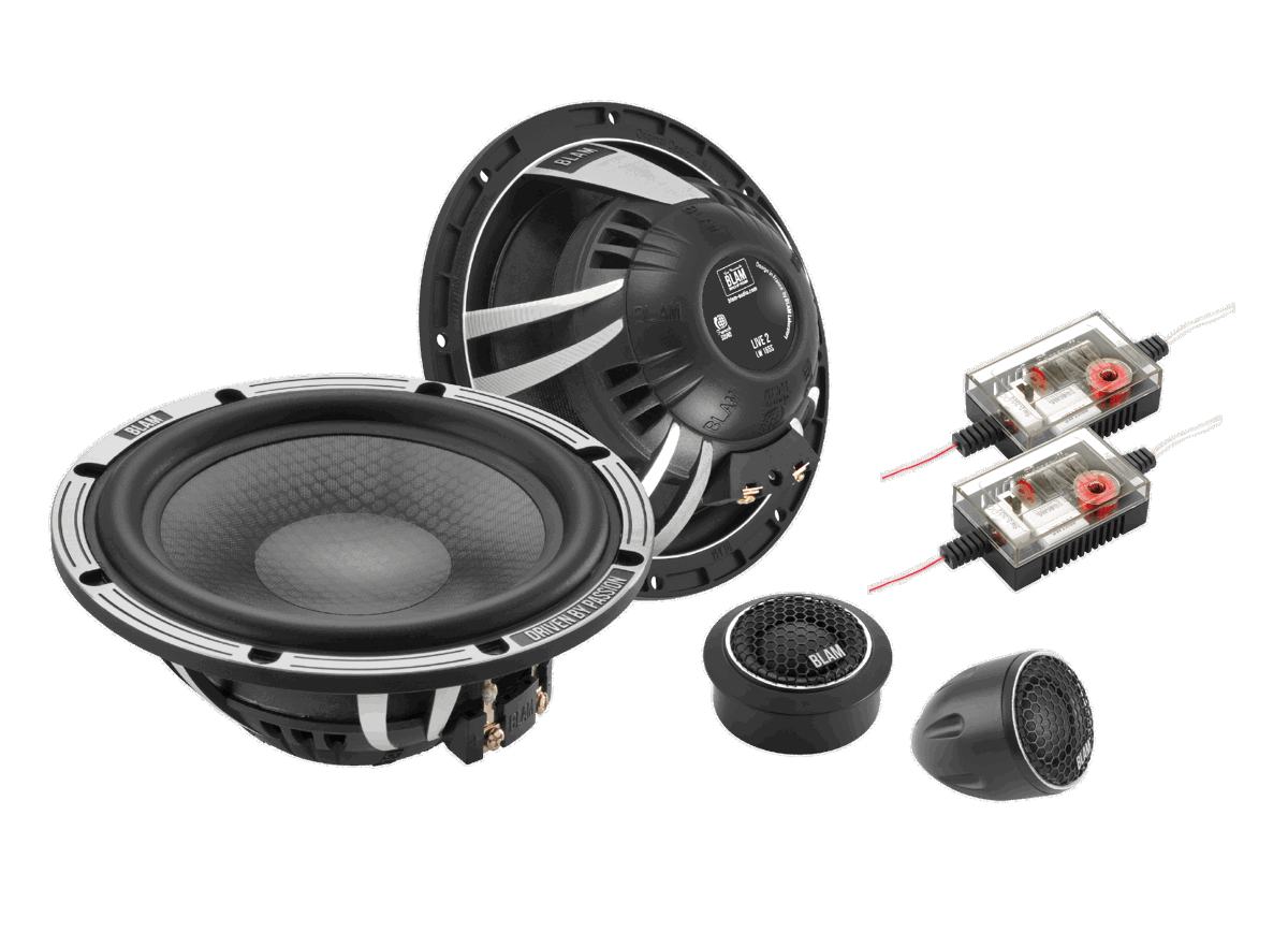 BLAM Live | L165S - Two-way 6.5" Car Audio Component Speaker Set.
