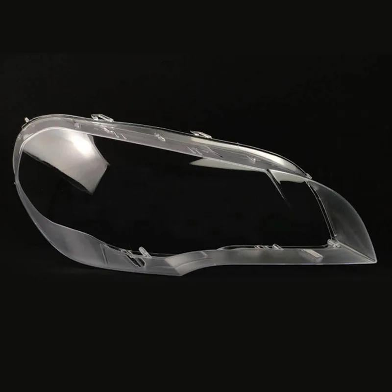 Vỏ đèn pha BMW X5 E70 Và F15 Ốp Mắt đèn phía Trước cho Ô Tô, Kính màu Trong Suốt, Cho Các Mẫu Xe Từ 2007-2013, Ốp Đèn Pha, Vỏ Đèn, Mặt Nạ