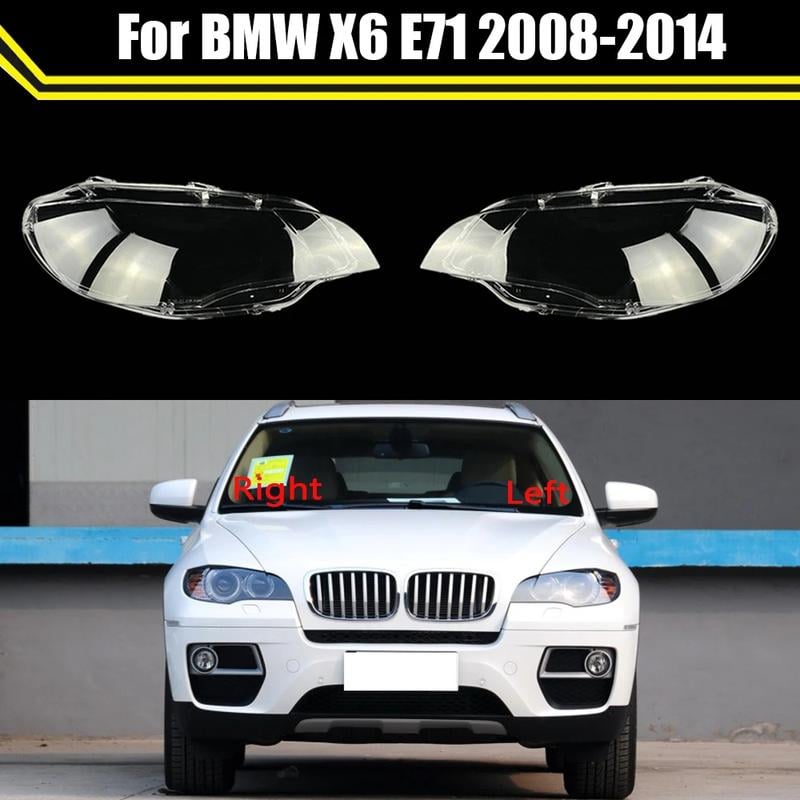 Vỏ đèn pha BMW X6 E71, Bộ sưu tập 2008 2009 2010 2011 2012 2013 2014, Vỏ đèn trong suốt, Vỏ đèn, Nắp ống kính