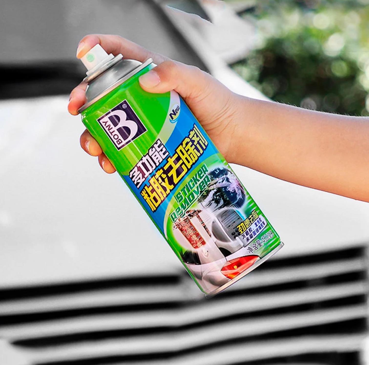 Dung dịch tẩy keo đa năng, bình xịt vệ sinh nhựa đường bám trên xe Oto, tẩy bẩn trên đồ nội thất