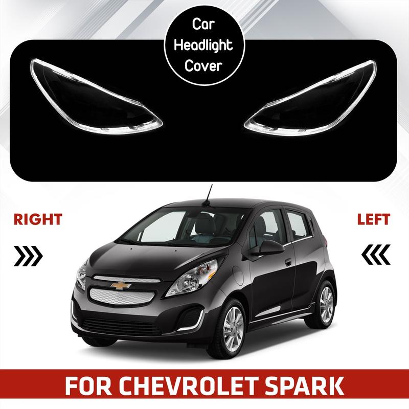 Vỏ đèn pha  Chevrolet Spark và Matiz, chất liệu nhựa trong suốt, dành cho ChevroletSpark và Matiz, sản phẩm chất lượng cao, có lớp phủ đặc biệt bằng gốm cao cấp, cung cấp khả năng chống mài mòn và lão hóa đặc biệt, đồng thời đảm bảo độ bền lâu dài.