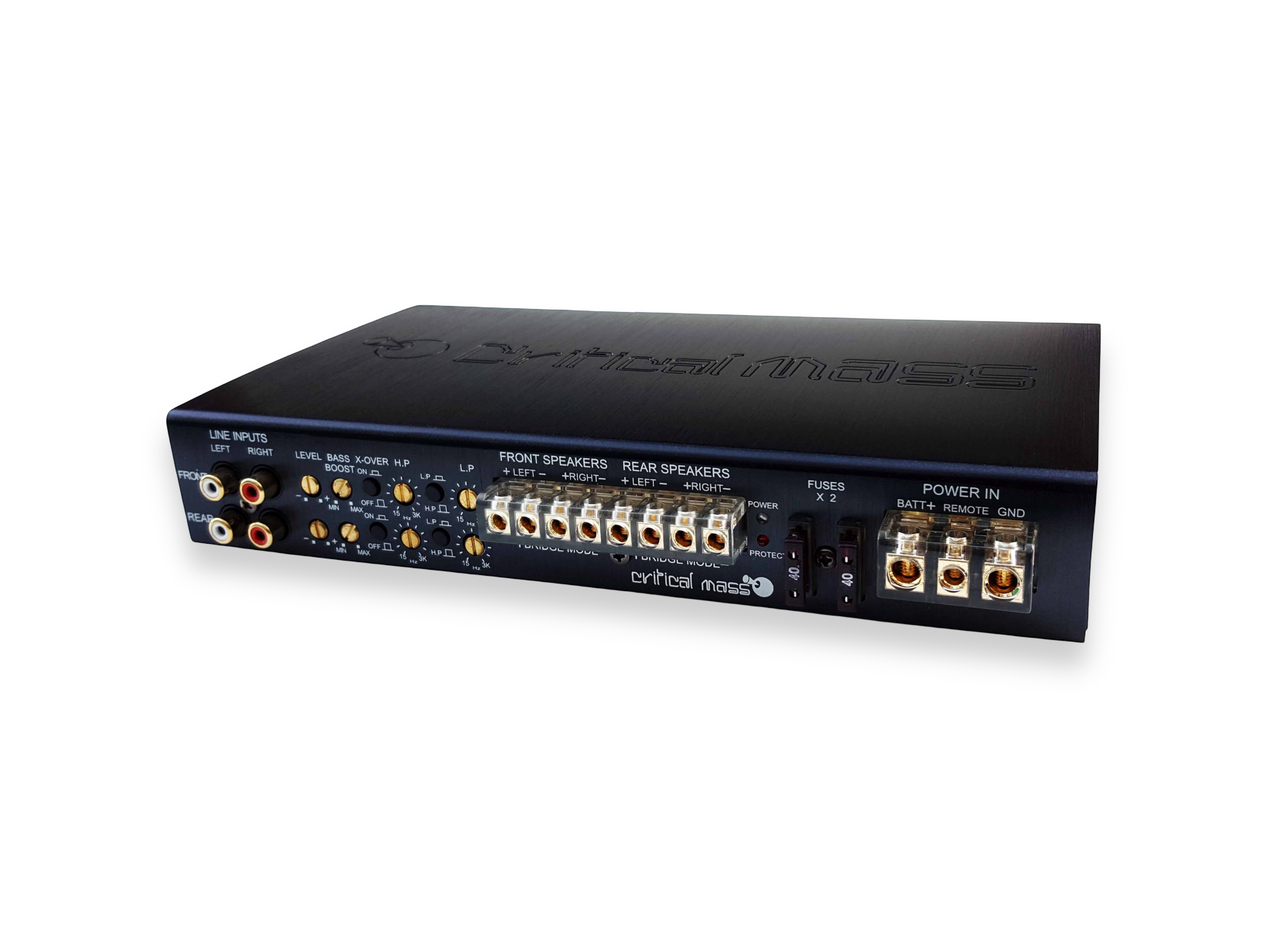 Critical Mass ELS SQ | ELS-1000.4 - Four Channel Car Audio Amplifier.