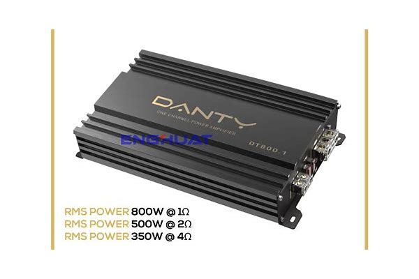 Danty DT1000.1D MOMO - Amplifier Monoblock Class D 1000W