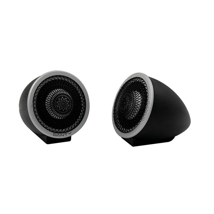 Loa Treble Danty DTA-U6 - Cao Cấp đựng trong hộp gỗ viền kim loại hoa văn phong cách Western