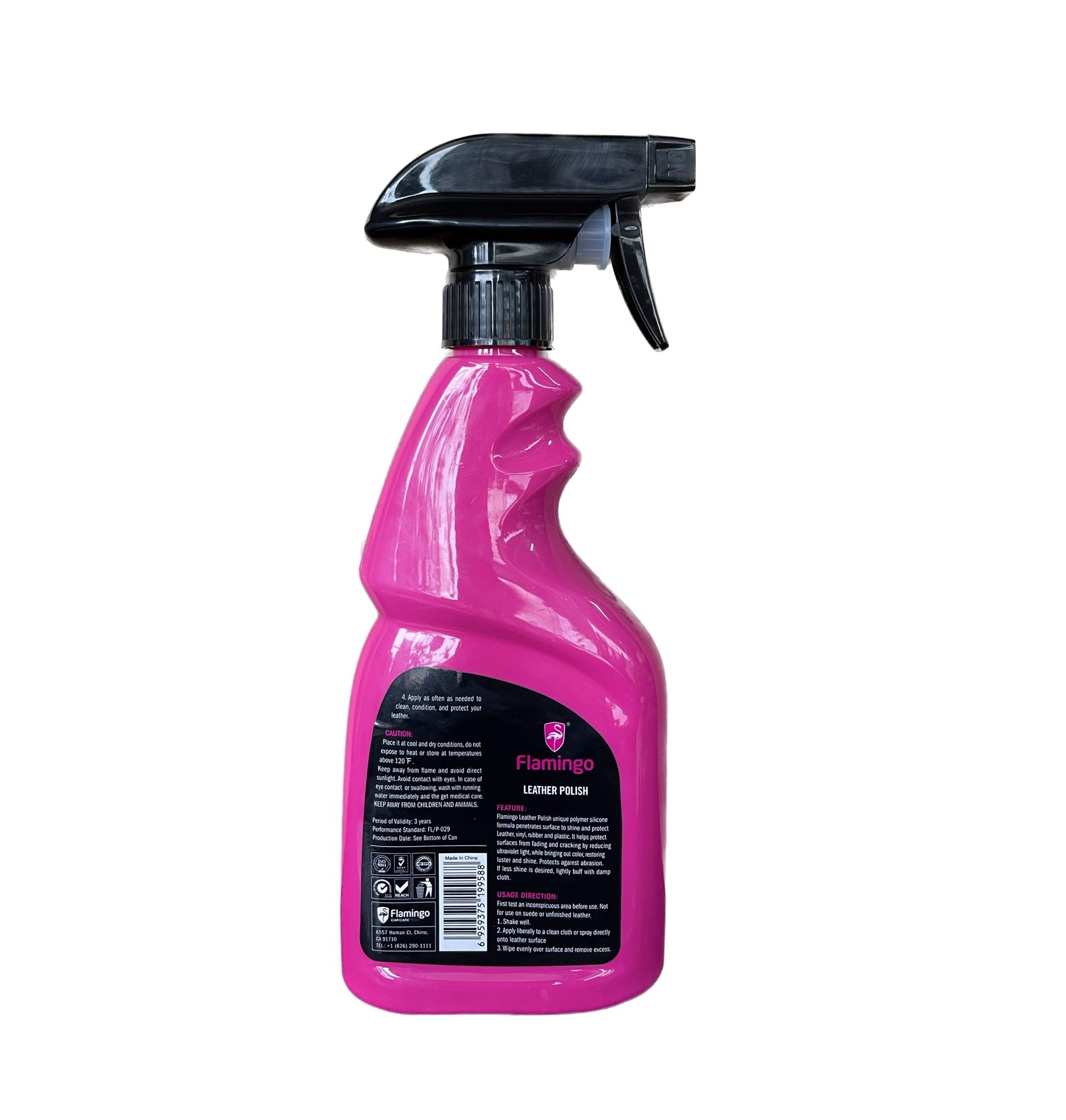 chai dưỡng nội thất đồ da flamingo f029 hàng chính hãng chất lượng đảm bảo
