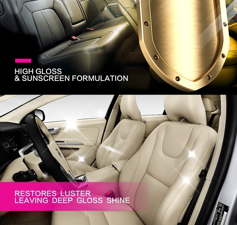 Chai dưỡng nội thất đồ da nội thất xe hơi Flamingo F029 hàng chính hãng chất lượng | Trendyhome