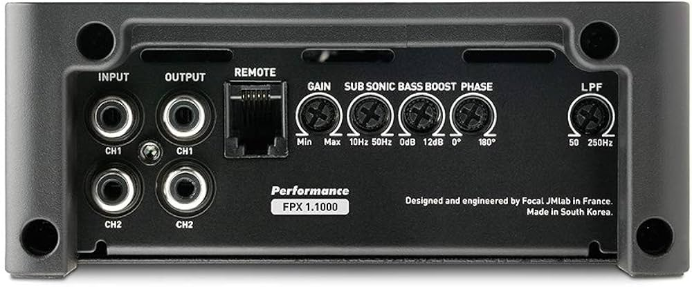 Focal FPX 1.1000 Amplifier