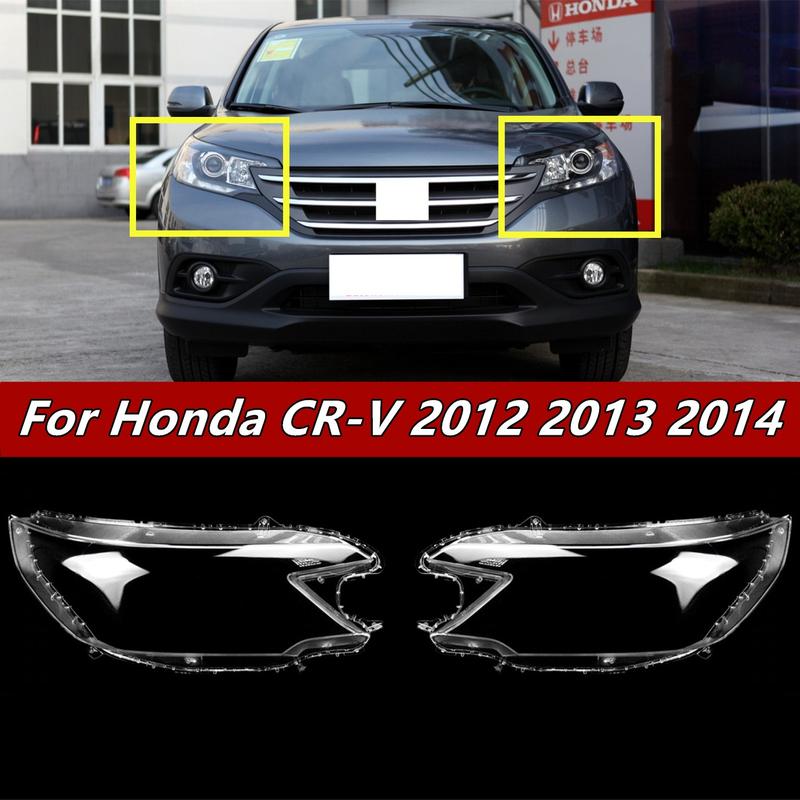 Vỏ đèn pha Honda CR-V, nhựa trong suốt, bề mặt nhựa trong suốt, được phủ gốm chất lượng cao, chống mài mòn, chống lão hóa, bền, cho CRV