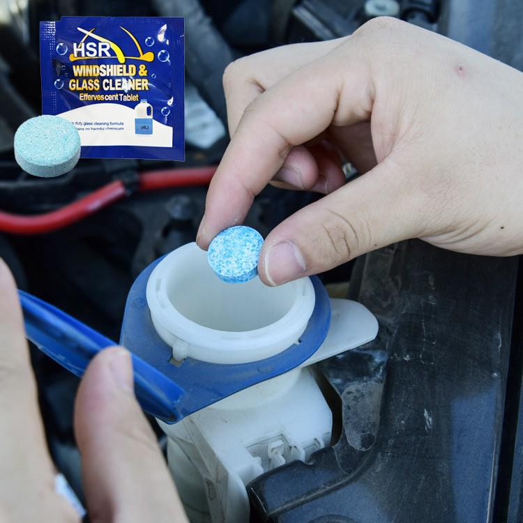 Combo Viên Sủi Rửa Kính Ô Tô chuyên dụng HSR bản quốc tế xuất khẩu chất lượng cao không lắng cặn