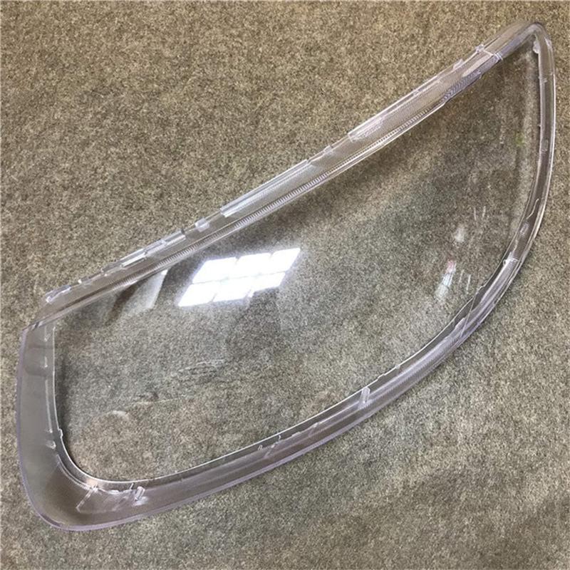 Vỏ đèn pha Hyundai SantaFe, 2006 2009 2010 2011 2012 2018 2021, Ốp đèn pha tự động ống kính trong suốt, Tương thích với Santafe