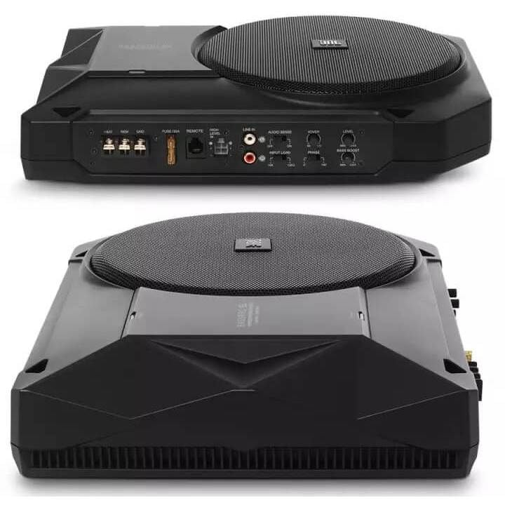 Loa Sub Gầm Ghế JBL BassPro SL - Loa Siêu Trầm Sub Điện Liền Ampli Công Suất 250W Cho Ô Tô