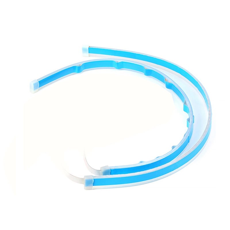 1 Cặp Đèn LED mí DRL Cho Xe Ô Tô chất liệu Ống cao su Mềm Dẻo LED Strip Dẫn Hướng Tín Hiệu Rẽ xi nhan chống thấm nước