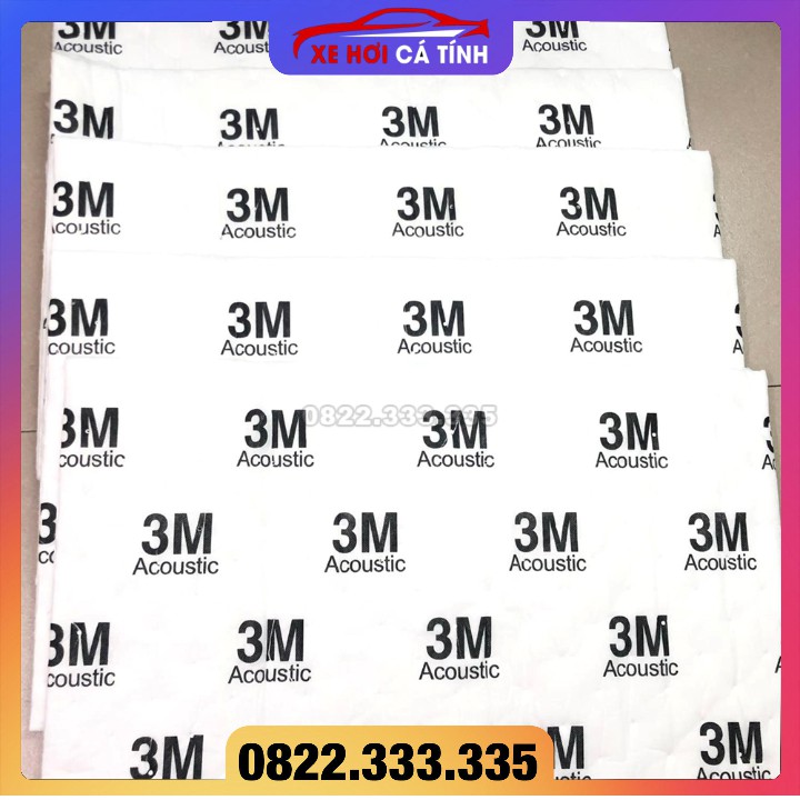 10 Tấm Bông Tiêu Âm 3M Chống Ồn Cách Âm Hiệu Quả Kích Thước lớn 80x50cm