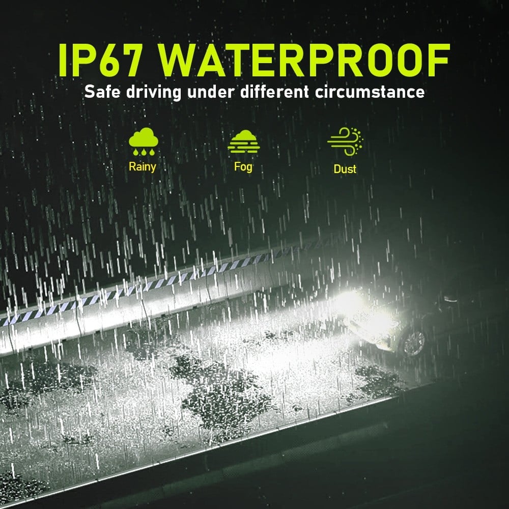 2 Bóng Đèn Cos Pha LED VinFast VF5 / VF5 Plus LED H7 Đèn Pha/ Cos - Trắng 6000K / 90W - 160W