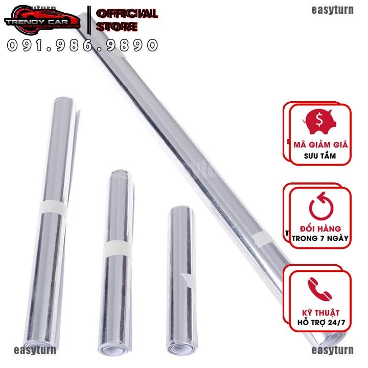 Chrome Mirror Vinyl Wrap Film Car Sticker Decal DIY Car Bike Wrapping Film