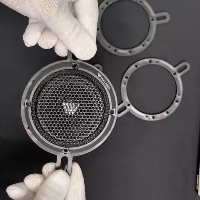 Combo kèm dưỡng loa Loa trung tâm, Loa Mid cho ô tô Walker VMM35 CAR AUDIO LOUDSPEAKER Hàng Cao cấp