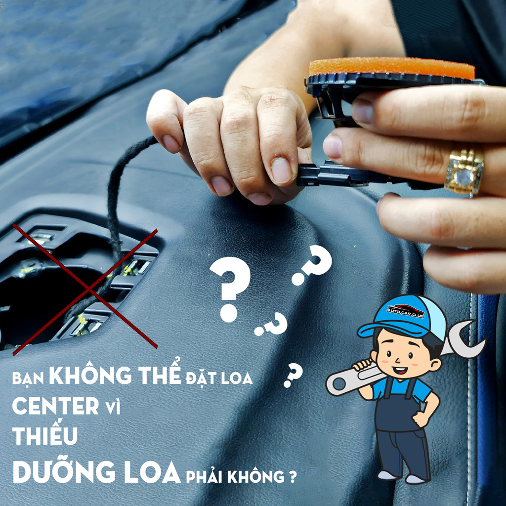 Combo kèm dưỡng loa Loa trung tâm, Loa Mid cho ô tô Walker VMM35 CAR AUDIO LOUDSPEAKER Hàng Cao cấp