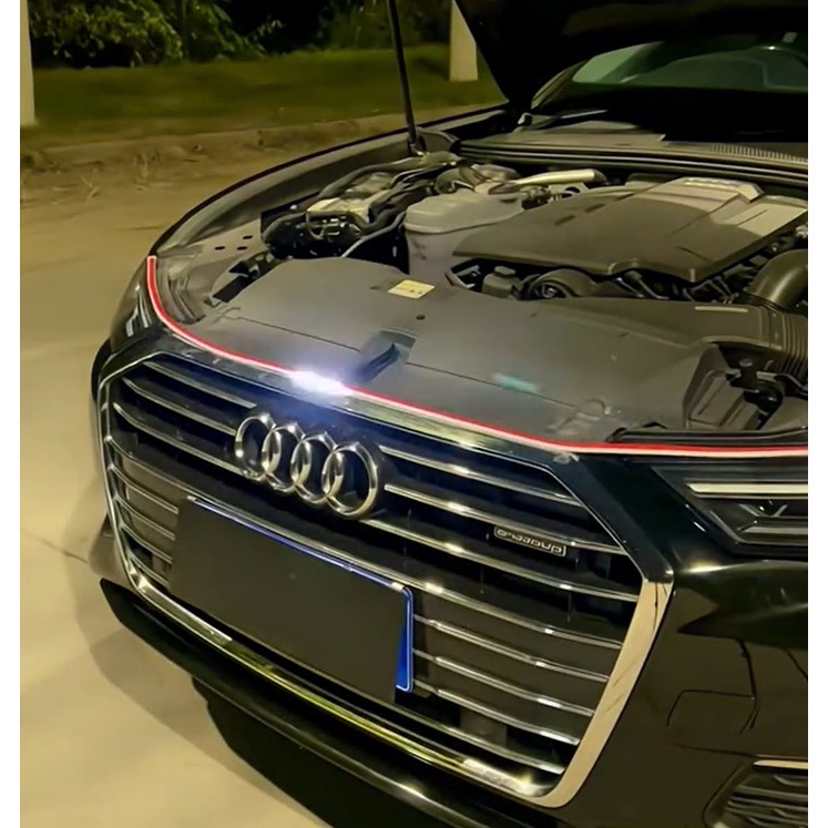 Dây đèn led chạy đuổi dán nắp capo độ đèn xe đơn giản chất lượng cao Cửa hàng ngoại thất ô tô Trendy Car