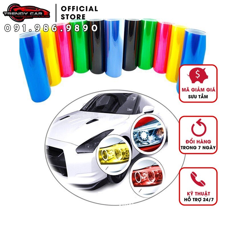 Decal dán trang trí pha đèn Xe máy Ngọc Trai  Tấm phim Dán pha đèn Xe Máy , Oto đủ màu!