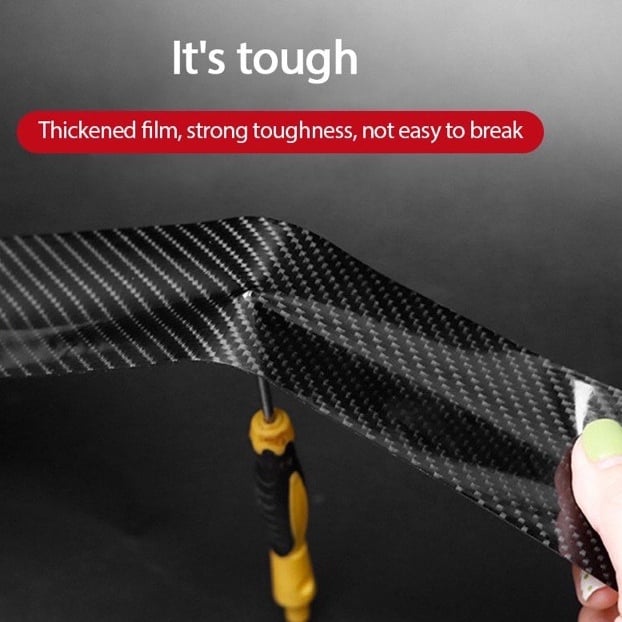 Decal Nano 6D Dày - Dẻo Đa Năng, Chống Thấm, Chống Trầy Xước Cuộn Dài 2 Mét - Vân carbon hiệu ứng chiều sâu cực đẹp