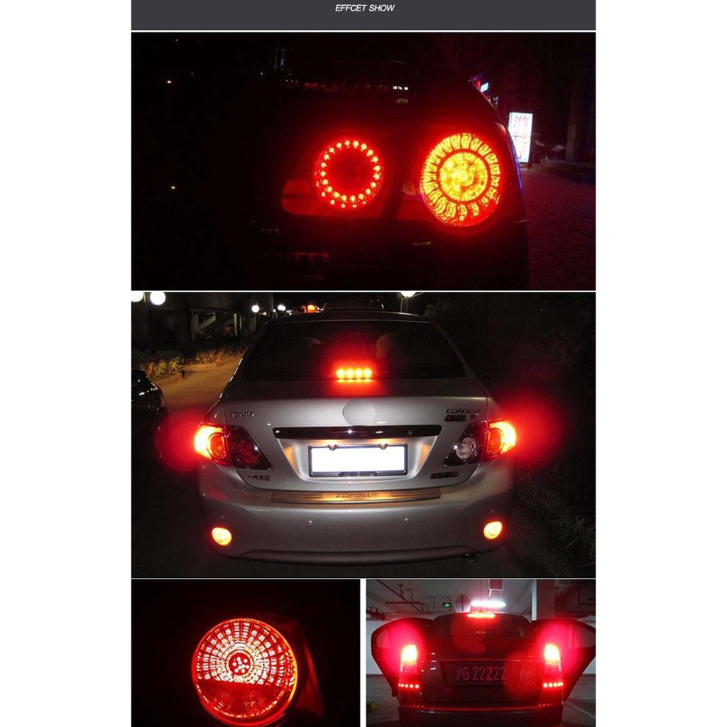 Đèn Led 1156 Py21W Bau15S 33 Smd 5630 5730 Cho Xe Ô Tô Sửa chữa đèn phanh, đèn lùi ô tô