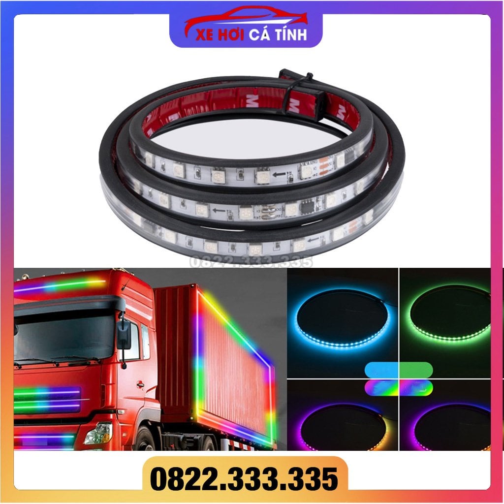 Đèn LED 24V ánh sáng trung bình nhiều màu sắc trang trí cho xe tải