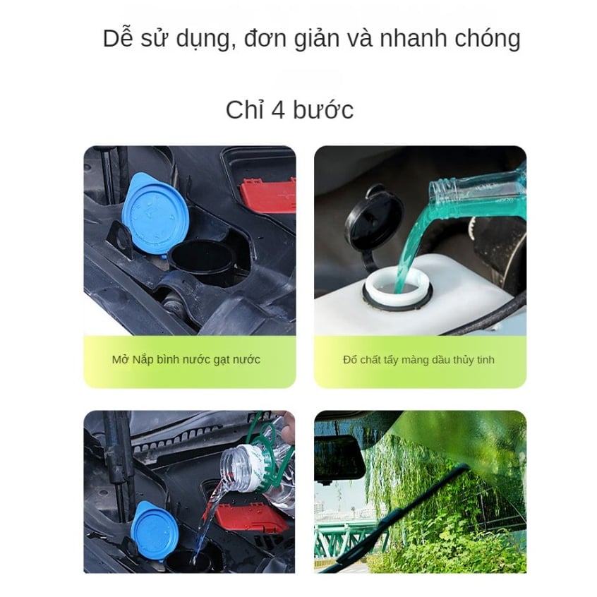 Dung Dịch Rửa Kính Tẩy Ố Kính Glass Oil Cleaning 150ml - Sản Phẩm Tạo Sự Sáng Bóng Cho Kính Xe Của Bạn!