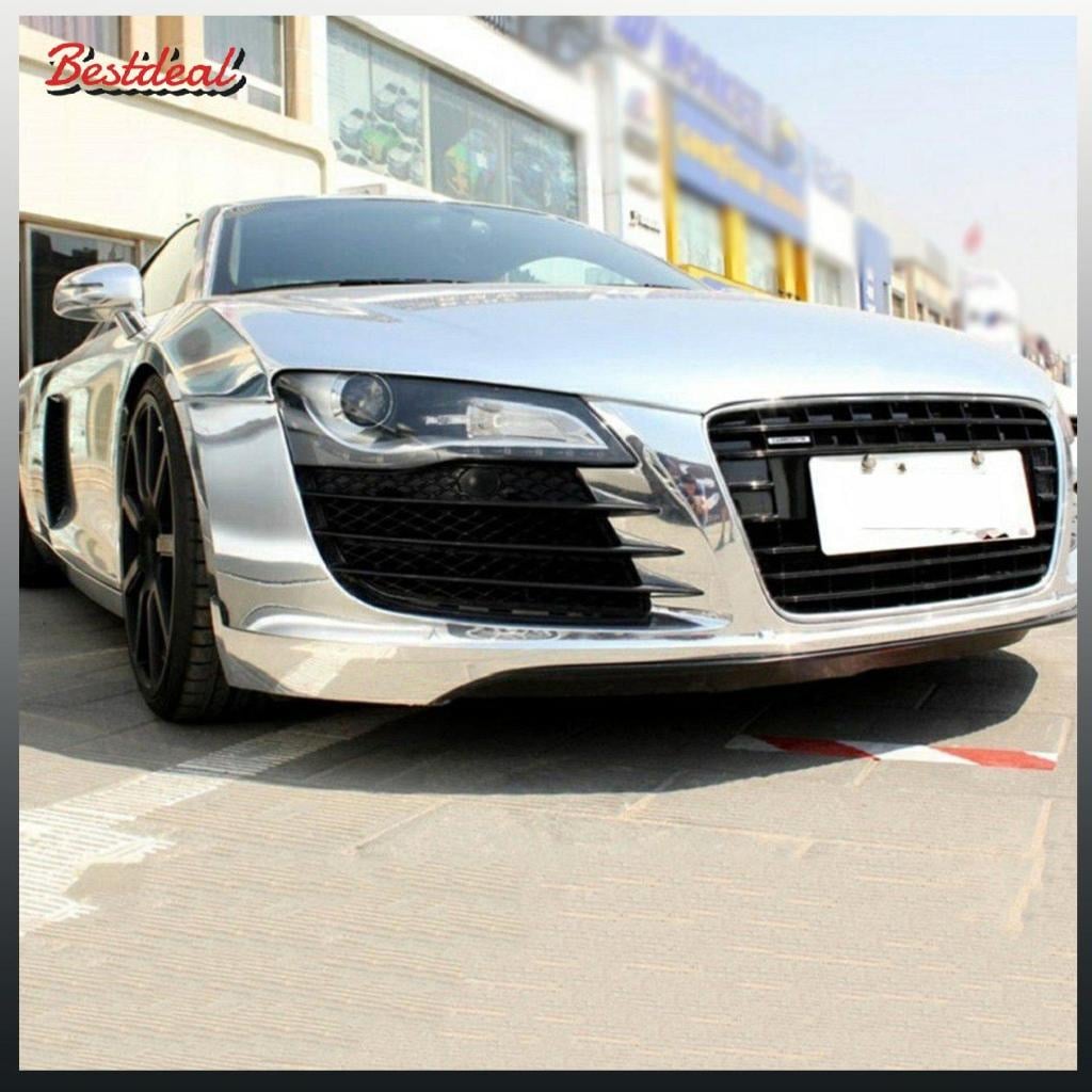 [⚡FLASH SALE⚡] Chrome Mirror Vinyl Wrap Film Car Sticker Decal DIY Car Bike Wrapping Film