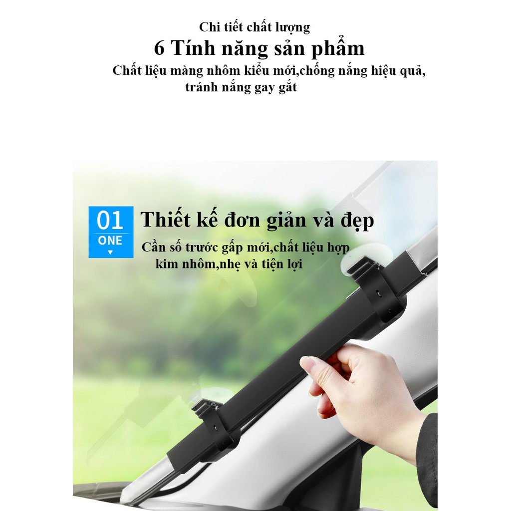 [⚡FLASH SALE⚡] Tấm che nắng ô tô - Tấm Che Nắng Cửa Sổ,Bảng Điều Khiển Ô Tô Nắp Kính Chắn Gió Ô Tô Phụ Kiện Bảo Vệ UV Nộ