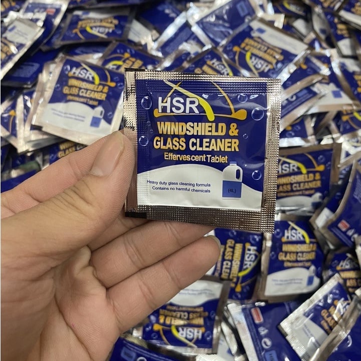 [Free ship 50k] Combo 12 viên sủi rửa kính ô tô Viên Nén Đóng Túi Hạn Sử Dụng Dài