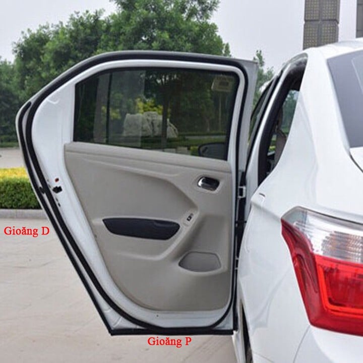 GIOĂNG CAO SU CHỮ P DÁN CỬA XE HƠI, Ô TÔ CÁCH ÂM CHỐNG ỒN NGĂN BỤI