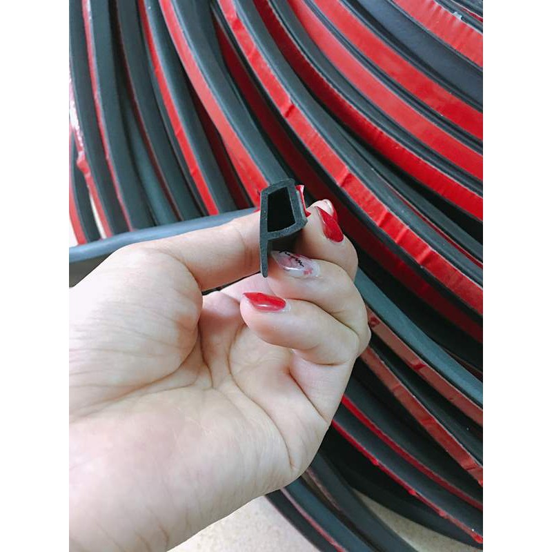 GIOĂNG CAO SU CHỮ P DÁN CỬA XE HƠI, Ô TÔ CÁCH ÂM CHỐNG ỒN NGĂN BỤI