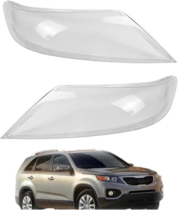 Vỏ đèn pha KIA Sorento, Mặt nạ đèn che trong suốt, Thích hợp cho đèn pha ô tô, Tương thích với Kia Sorento, Vỏ đèn, Mặt nạ