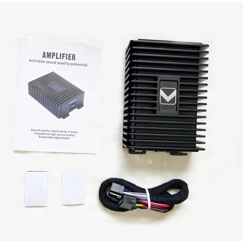 DSP Android Bộ Khuếch Đại Âm Thanh Xe Hơi Âm Ly Ô Tô Amply Xe Cắm Giắc Theo Màn Hình Android Cải Thiện Chất Lượng Â