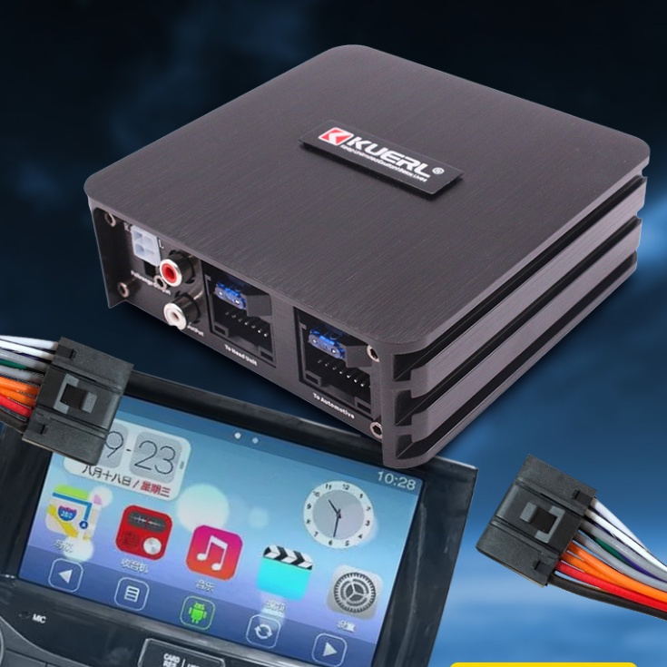 DSP Android cho Ô tô Sản Phẩm Mới Bộ Xử Lý Bộ Khuếch Đại Âm Thanh Xe Hơi Bộ Khuếch Đại DSP 6 Chiều KUERL K-DSP6