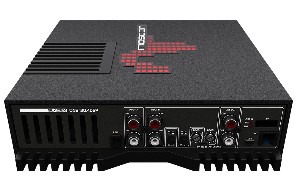 Mosconi Gladen ONE 130.4 DSP Amp