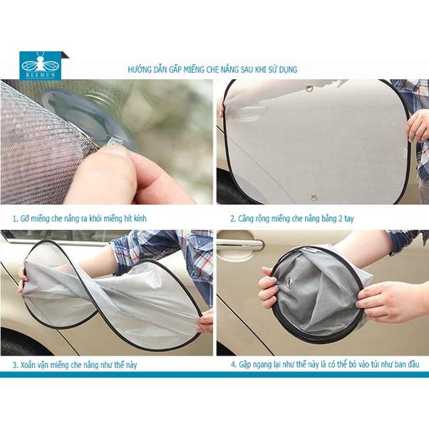 Bộ chắn nắng 6 món full 6 kính cho ô tô