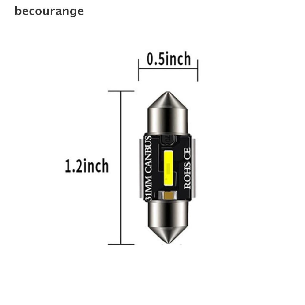 Bóng Đèn LED Gắn Trần Xe Hơi Siêu Sáng 31, 36, 39, 41mm C5W đèn Led trắng thay thế hiệu quả