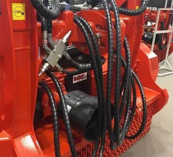 Cuộn 10 mét lò xo nhựa Bọc dây rửa xe, bọc dây tuy ô thủy lực, dây cáp điện, bảo vệ dây chống mài mòn ống rửa xe ô tô tại nhà hoặc gara rửa xe chuyên dụng cần có nhiều cỡ