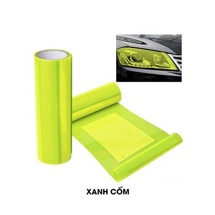 Decal dán pha đèn Xe máy Vynyl nhiều màu 3 lớp/ Tấm phim Dán pha đèn Xe Máy , Oto