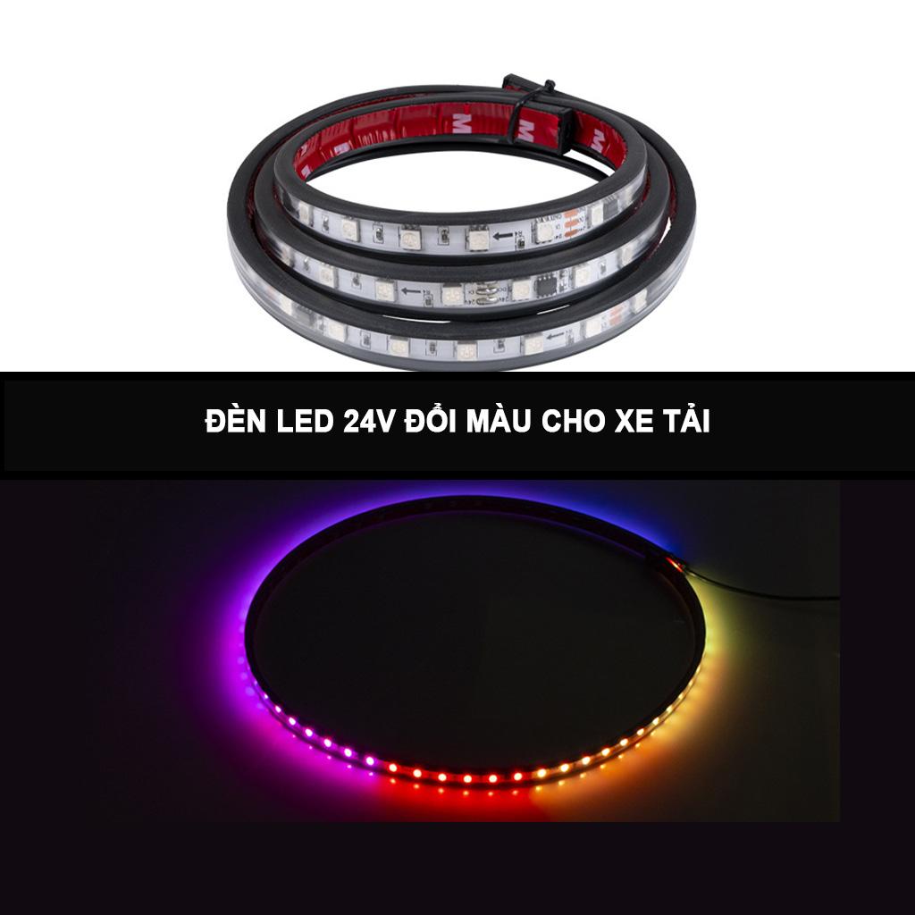 Đèn LED 24V ánh sáng trung bình nhiều màu sắc trang trí cho xe tải Dải led ánh sáng đèn daylight