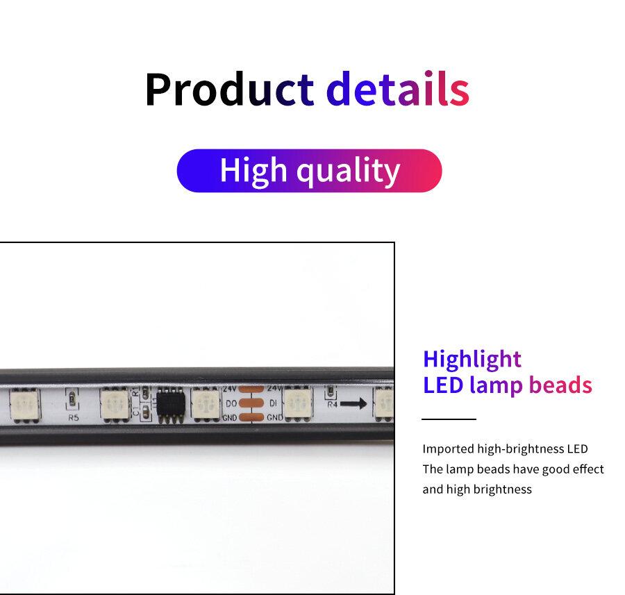 Đèn LED 24V ánh sáng trung bình nhiều màu sắc trang trí cho xe tải Dải led ánh sáng đèn daylight